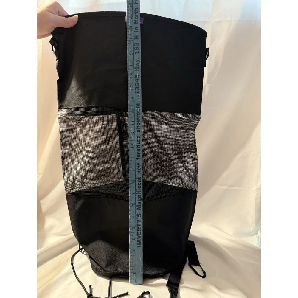 Purple‎ Mechanic Reusable Waterproof Boat Trash Bag Mesh Storage Bin